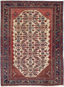 Antik Stilizzato Rosso Mattone Avorio 140x185 Cm