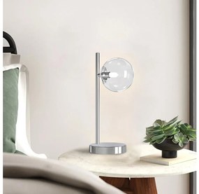 ONLI - Lampada da tavolo KIMBERLY 1xG9/6W/230V 35 cm cromo lucido