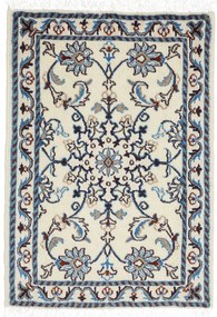 Nain Tappeto 90 x 60 Beige (Iran) Annodato A Mano