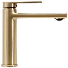 Rubinetto da lavabo Rea Verso Brush Gold low