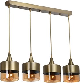 Lampadario dorato Sahra – Opviq lights