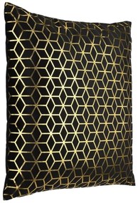 Eglo 420078 - Cuscino decorativo SINGU 45x45 cm nero/oro