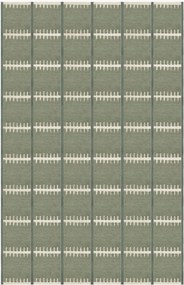 Tappeto in lana tessuto a mano con motivo in rilievo Lilly