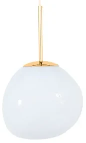 Melt Lampada a Sospensione Mini Opal/Gold - Tom Dixon