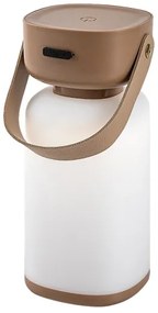 Rabalux 77143- LED Dimmerabile ricaricabile touch per esterni lampada da tavolo FUNES LED/3W/5V IP44 marrone