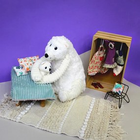 Set di peluche 2 pz Ptipotos Grobidou – Les Deglingos