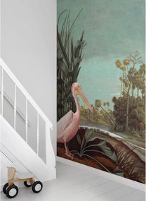 Fotomurale ESTA Pellicano tropicale, verde 200X279 cm