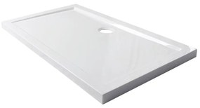 Piatto doccia SENSEA in pmma Essential L 70 x L 120 x H 5 cm bianco lucido