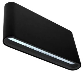 Applique a LED da esterno FLOW 2xLED/6W/230V IP54 3000K nero