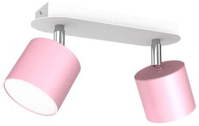 Faretto DIXIE 2xGX53/11W/230V rosa