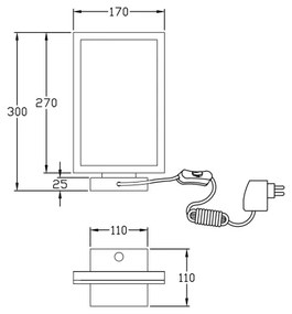 Fabas Luce 3394-30-225 - Lampada da tavolo LED dimmerabile BARD LED/15W/230V oro