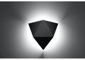 Applique SOLIDO 2xG9/40W/230V nero