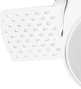 Faretto da incasso moderno bianco GU10 rotondo senza cornice - Oneon Honey