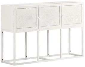 Credenza 115x30x76 Cm İn Legno Massello Di Mango /