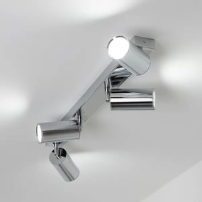 Brilagi - Luce Spot da bagno SELE 4xGU10/30W/230V IP44 cromo lucido