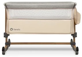 Lionelo - Culla per bambini 3in1 LEONIE grigio/beige