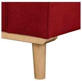 Divano rosso 193 cm Beata - Ropez
