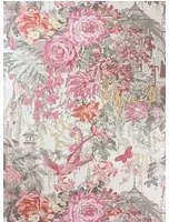 Matthew Williamson Carta da parati Mughal Garden - Old Rose/ Grey