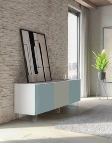 Madia Tori linea Contact 3 con piedi in vetro