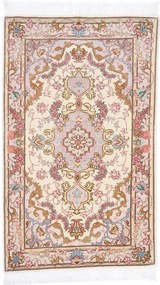 Tabriz Tappeto 120 x 70 Grigio (Iran) Annodato A Mano
