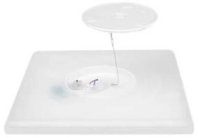 Plafoniera LED bagno NIVERA LED/24W/230V IP54 30x30 cm bianco