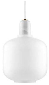 Normann Copenhagen - Amp Lampada a Sospensione Piccolo Bianco/Bianco Normann Copenhagen