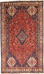 Gashghai Tappeto persiano 270 x 160 Rosso (Iran) Annodato A Mano