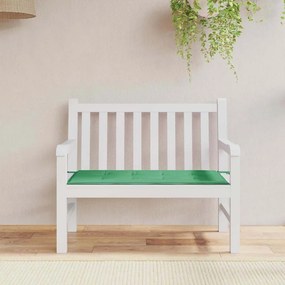 Cuscino Per Panca Verde 120x50x3 Cm İn Tessuto Oxford /