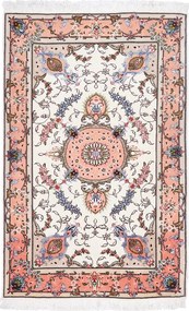 Tabriz Tappeto persiano 130 x 80 Rosa (Iran) Annodato A Mano