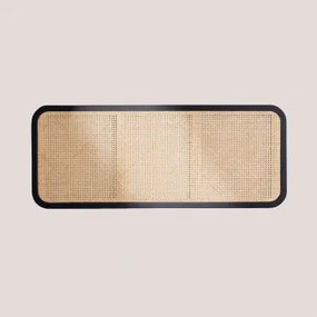 Testiera per Letto in Legno da 150 cm Ralik Colors Design Nero & - Sklum