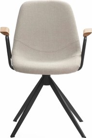 Set di sedie da pranzo beige 2 pz Tali - Marckeric