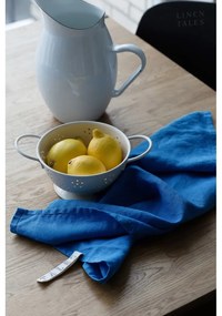 Asciugamano di lino 45x65 cm French Blue - Linen Tales