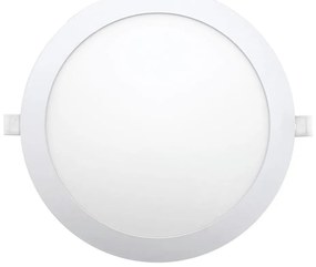 Lampada LED da incasso CIRCLE LED/24W/230V 6500K diametro 30 cm bianco