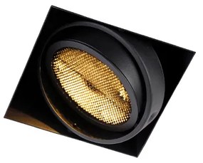 Faretto incasso nero GU10 AR111 senza cornice - Oneon Honey