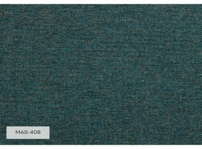 Divano letto angolare turchese L, angolo destro Scandic Lagom - Miuform