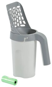 Paletta grigio chiaro 16x11 cm – Love Story