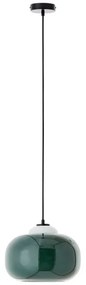 Brilliant - Lampada a sospensione su cavo BLOP 1xE27/60W/230V verde
