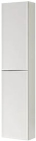 Colonna per mobile bagno Pixel 2 ante P 27 x L 30 x H 160 cm laccato opaco bianco