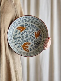 Ciotola blu in ceramica ø 28 cm Hezha – Bloomingville