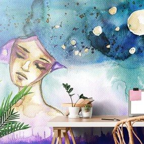 Carta da parati – Fata della luna