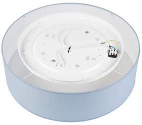 Plafoniera SIRJA PASTEL 2xE27/60W/230V diametro 45 cm blu