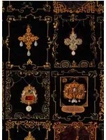 Mindthegap Carta da parati Anna's Jewelry - Charcoal
