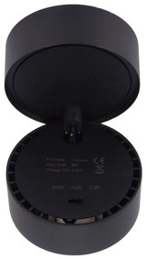 Applique LED 36W da Parete e Soffitto Orientabile Nero 60° CCT 135lm/W
