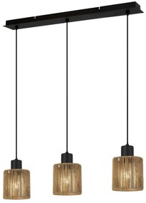 Lampada APP1821-3CP NATURE BLACK