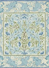Morris & Co Carta da parati Wilhelmina - Indigo