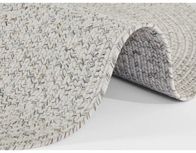 Tappeto rotondo per esterni bianco/beige ø 200 cm - NORTHRUGS