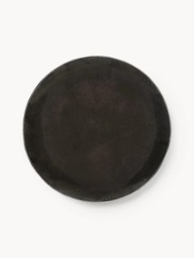 Piatti piani fatti a mano Nordic Coal 4 pz