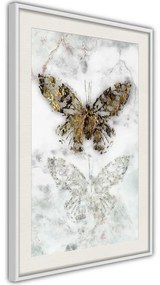 Poster  Butterfly Fossils  Cornice Quadri Cornice d'oro, Larghezza x Altezza Home decor 20x30