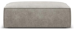 Pouf grigio chiaro Vanda - Mazzini Sofas