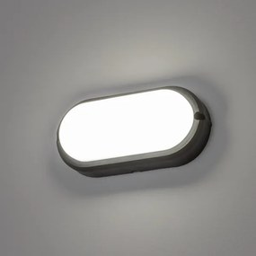 Brilagi - Plafoniera LED industriale SIMA LED/12W/230V IP65 nero